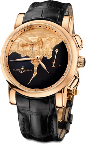 Review Ulysse Nardin 6106-131-E2 OIL Complications Oil Pump Minute Repeater replica watch - Click Image to Close